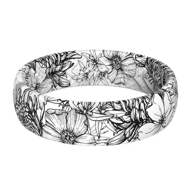 Women's Printed Harmony 5 - Silicone Ring